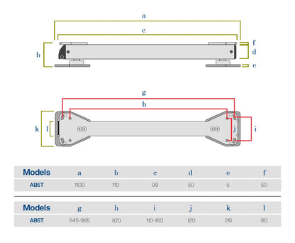 5T Extreme Duty BT Load Bars